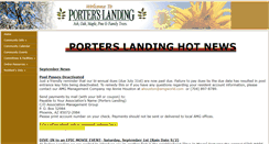 Desktop Screenshot of porterslanding.org